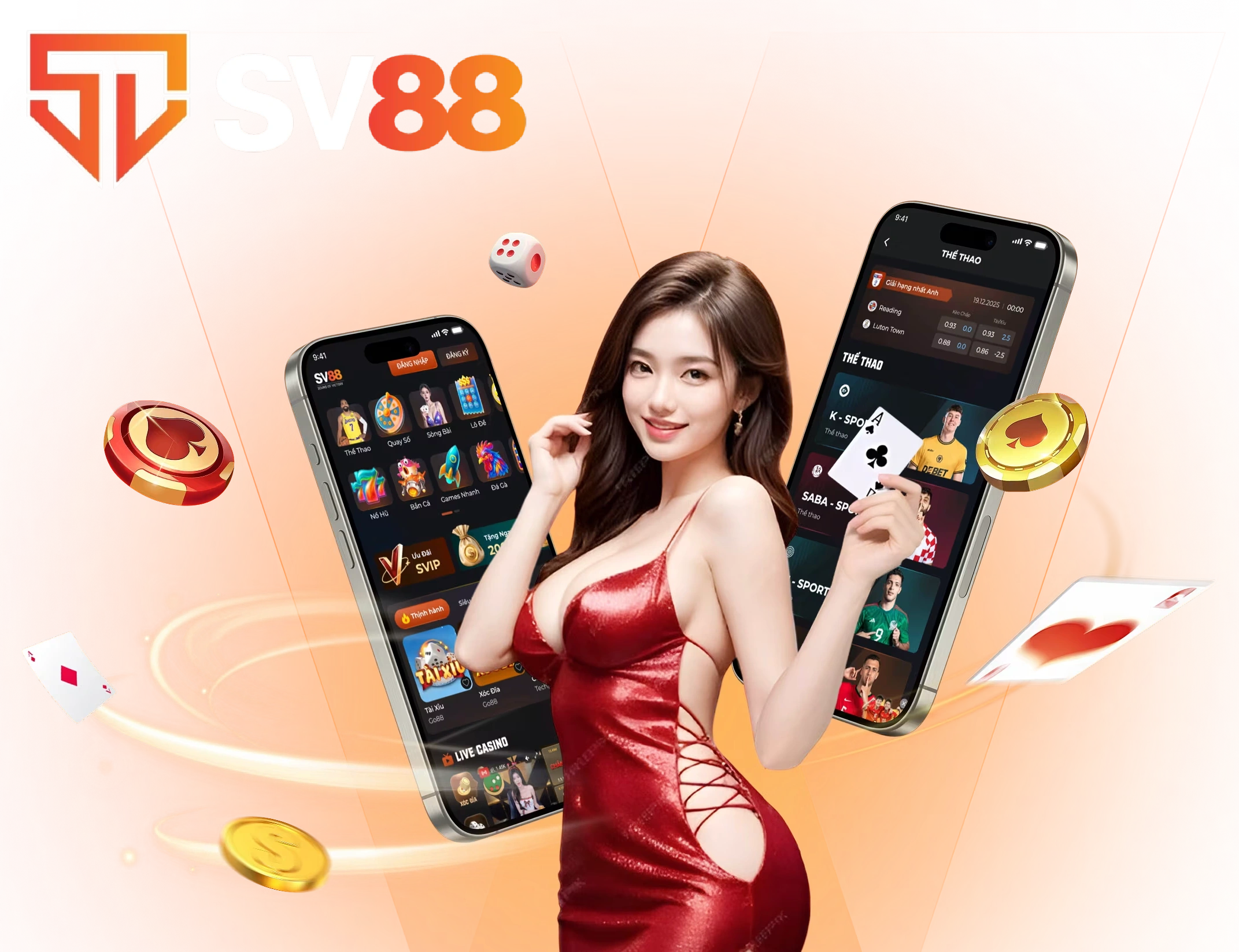 Cổng truy cập di động của SV88